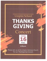 Umpire Thanksgiving Concert