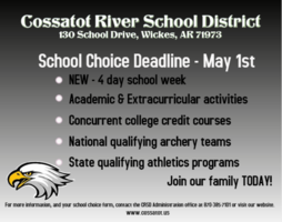 School choice announcement