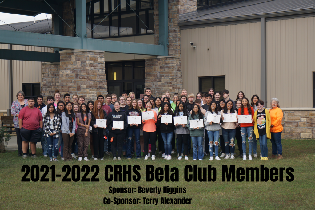 2021 CRHS Beta Members 