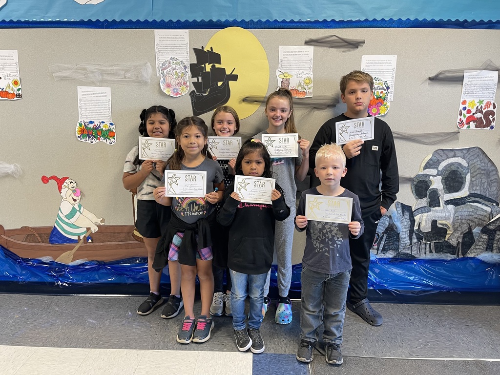 Star Students for the month of September!
