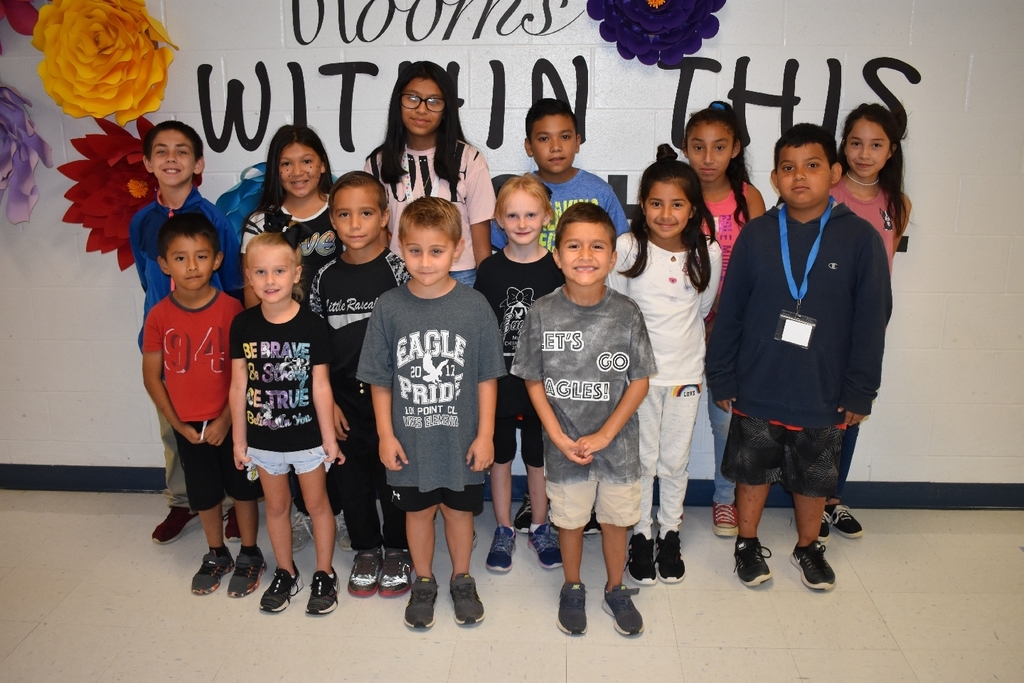 Wickes Elementary September Star Students 